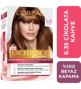 Loreal Excellence Creme Saç Boyası 6.35 Çikolata Kahve