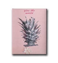 Give The World Canvas Tablo MİND174