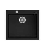 TEKA FORSQUARE 50.40 TG SİYAH T.ÜSTÜ GRANİT MUTFAK EVYESİ
