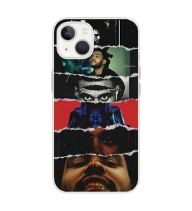 Iphone 14 Uyumlu The Weeknd Tasarımlı Şeffaf Telefon Kılıfı