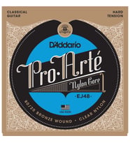 D’Addario EJ48 Pro-Arte Klasik Gitar Tel Seti 80/20 Bronze Hard Tension
