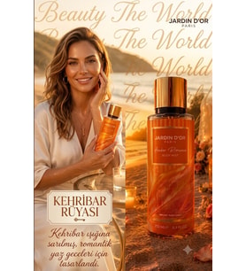 Jardin D'or Paris Amber Romance Body Mist 250ml - Kehribar Rüyası Serisi