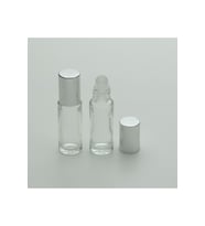 BOŞ PARFÜM ŞİŞESİ 4-5 ML (10 ADET) ROLL-ON GRİ KAPAKLI BOŞ ŞİŞE
