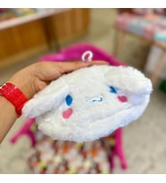 Sanrio My Melody Kuromi Cinnamoroll Peluş Kalemlik (Beyaz)