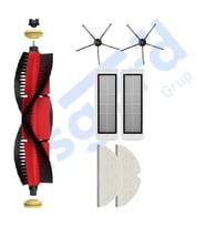 ROBOROCK  S50 – S55 –S5 MAX – S6 – S6 MAXV Uyumlu 1 Ana Fırça 2 Yan Fırça 2 Filtre 2 Mop PKT-iasgf0000699