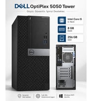 Dell OptiPlex 5050 Tower Intel i5-6500 8 RAM 256 SSD Masaüstü Bilgisayar – Outlet