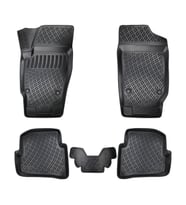 Rizline 3D Oto Paspas Siyah Renk Skoda Fabia 2007 - 2014 ile uyumlu