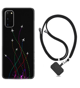 Samsung A02S A03S A10 A12 A13 A21S A22 Kılıf Boyun Askılı Silikon Line Planet 1736