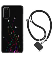 Samsung A02S A03S A10 A12 A13 A21S A22 Kılıf Boyun Askılı Silikon Line Planet 1736