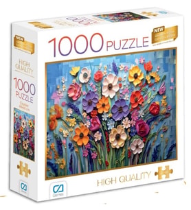 Çiçekler Puzzle 1000