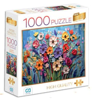 Çiçekler Puzzle 1000
