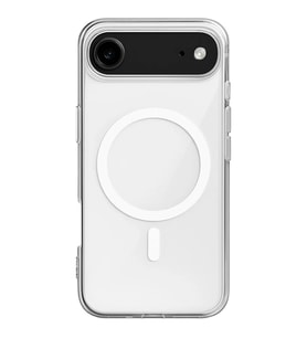 iPhone 17 Air Kılıf Magneticsafe Şeffaf Silikon - Şeffaf