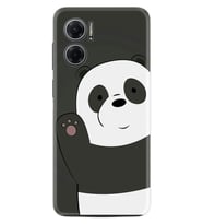 Xiaomi Redmi Note 11E Kılıf Silikon Desen Özel Seri Hello Panda 1709