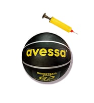 Avessa BRC-7SI Basketbol Topu No7 Pompalı (Siyah)