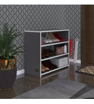 Kenzlife ayakkabılık goya gri 060*70*30 arkalıksız ayakkabı ofis dolabı