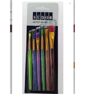 SÜDOR 6'LI ARTIST BRUSH FIRÇA SETİ