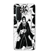 Xiaomi Mi Note 10 LITE Uyumlu Itachi Uchiha Tasarımlı Şeffaf Telefon Kılıfı