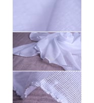 Beyaz 90x90 cm İç Tülbent Pamuklu 1007B_42