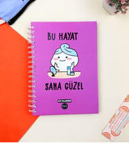 Bu Hayat Sana Güzel Tasarımlı Konuşan Ajanda