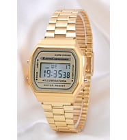 Sarı Led Ekranlı Kare Vintage&retro Erkek Unisex Kol Saat ST-304130