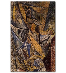 Cakapuzzle Dance with Veils, 1907 by Pablo Picasso Puzzle Yapboz MDF (Ahşap) (120 Parça)