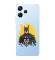 Xiaomi Redmi 12 Uyumlu Uyumlu Batman Tasarımlı Şeffaf Telefon Kılıfı