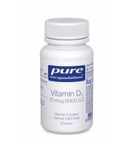 Pure Encapsulations Vitamin D3 25 mcg 1000 IU 30 Kapsül