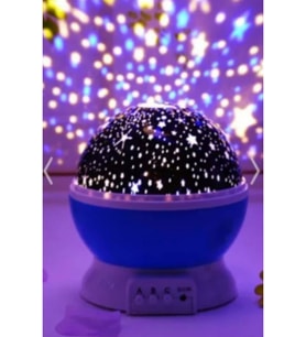 Star Master Gece Lambası Mavi