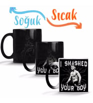 Khabib Nurmagomedov I Smashed Your Boy Sihirli Kupa Bardak Porselen
