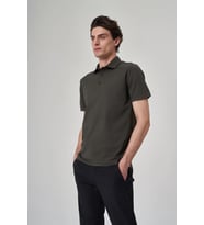Exuma Erkek Haki Polo Yaka Tişört 1412034