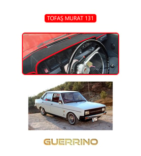 TOFAŞ MURAT 131TORPİDO KORUMA HALISI KIRMIZI KENAR