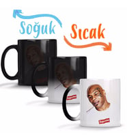 Supreme Mike Tyson Sihirli Kupa Bardak Porselen