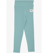 Breeze Kız Çocuk Tayt Fashion Armalı Taşlı 8-14 Yaş, Su Yeşili