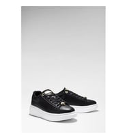 Guess Fireup Hakiki Deri Siyah Kadın Sneaker Fltfrelea12