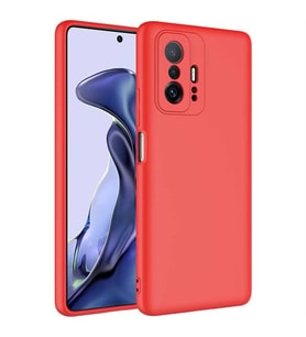 Coverzone Xiaomi 11T 5G ?le Uyumlu K?l?f Z-Mara Lansman Vieri Tam Koruma Arka Kapak Kamera Koruma �?k?nt?l? P�r�zs�z Y�zey K?rm?z?