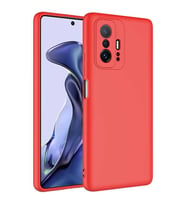 Coverzone Xiaomi 11T 5G ?le Uyumlu K?l?f Z-Mara Lansman Vieri Tam Koruma Arka Kapak Kamera Koruma �?k?nt?l? P�r�zs�z Y�zey K?rm?z?