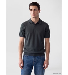 LCWAIKIKI Classic Haki Polo Yaka Erkek Triko Tişört