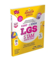 8.SINIF LGS 1.DÖNEM TAM 5 DENEME SINAVI - MURAT YAYINLARI