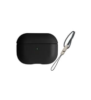 Apple Airpods 3 (3.nesil) 405 Deri Kılıf - Siyah