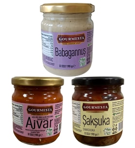Meze Seti (Babagannuş + Ajvar + Şakşuka)