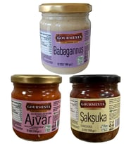 Meze Seti (Babagannuş + Ajvar + Şakşuka)