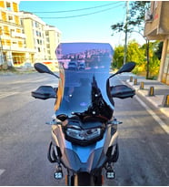 MOTOCAM Bmw F 750 GS Ön Cam 2018-2023 Model 57cm Siyah Renkli 4mm