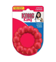 Kong Ring Köpekler için Yüzük Şeklinde Çok Amaçlı Isırma Oyuncağı S/M