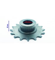 ATV ÖN DİŞLİ 530-16T İÇ 20XUZUNLUK 45XTM ÖM