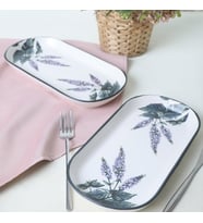 Keramika Çiçek Bahçesi Noyan Kayık Tabak 28 Cm 2 Adet 18939