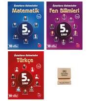 Newton 5. Sınıf Üstatların Kaleminden Matematik Fen ve Türkçe 3lü Set Denemeleri + Telefon Standı