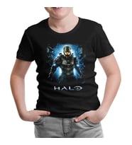 Halo - Guardians Siyah Çocuk Tshirt
