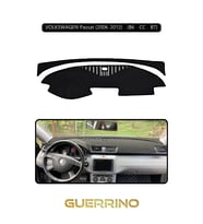 VOLKSWAGEN Passat (2006-2012) - (B6/CC; ) B7TORPİDO KORUMA HALISI SİYAH KENAR