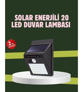 Kablo Gerektirmeyen Solar LED Bahçe ve Veranda Işığı