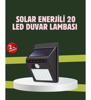 Kablo Gerektirmeyen Solar LED Bahçe ve Veranda Işığı